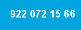 922 072 15 66
